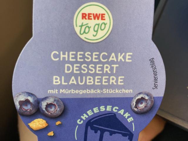 Cheesecake Dessert Blaubeere, mit Mürbegebäckstückchen von oldem | Hochgeladen von: oldemar