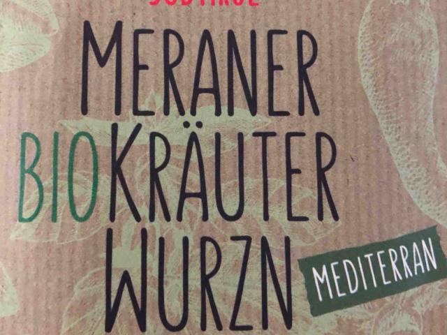 Meraner Bio Kräuter Wurzn mediterran von YLVA | Hochgeladen von: YLVA