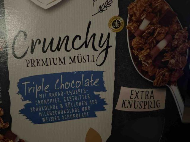 Crunchy Premium Müsli, Triple Chocolate by misaiyax | Uploaded by: misaiyax