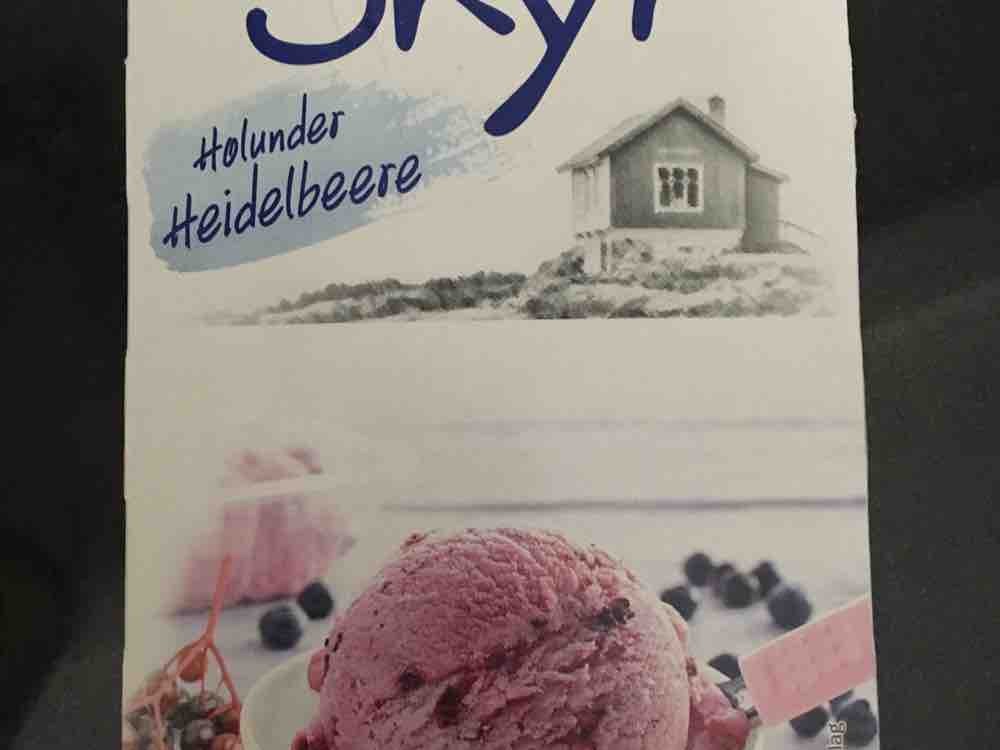 Eis frozen Skyr , Heidelbeer-Holunder von jete361 | Hochgeladen von: jete361