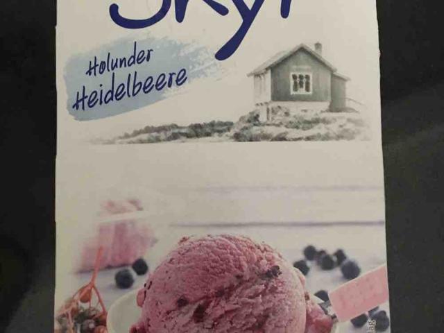 Eis frozen Skyr , Heidelbeer-Holunder von jete361 | Hochgeladen von: jete361