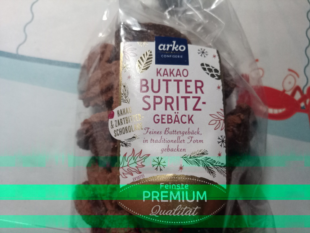 Kakao Butterspritzgebäck von Kadra | Hochgeladen von: Kadra