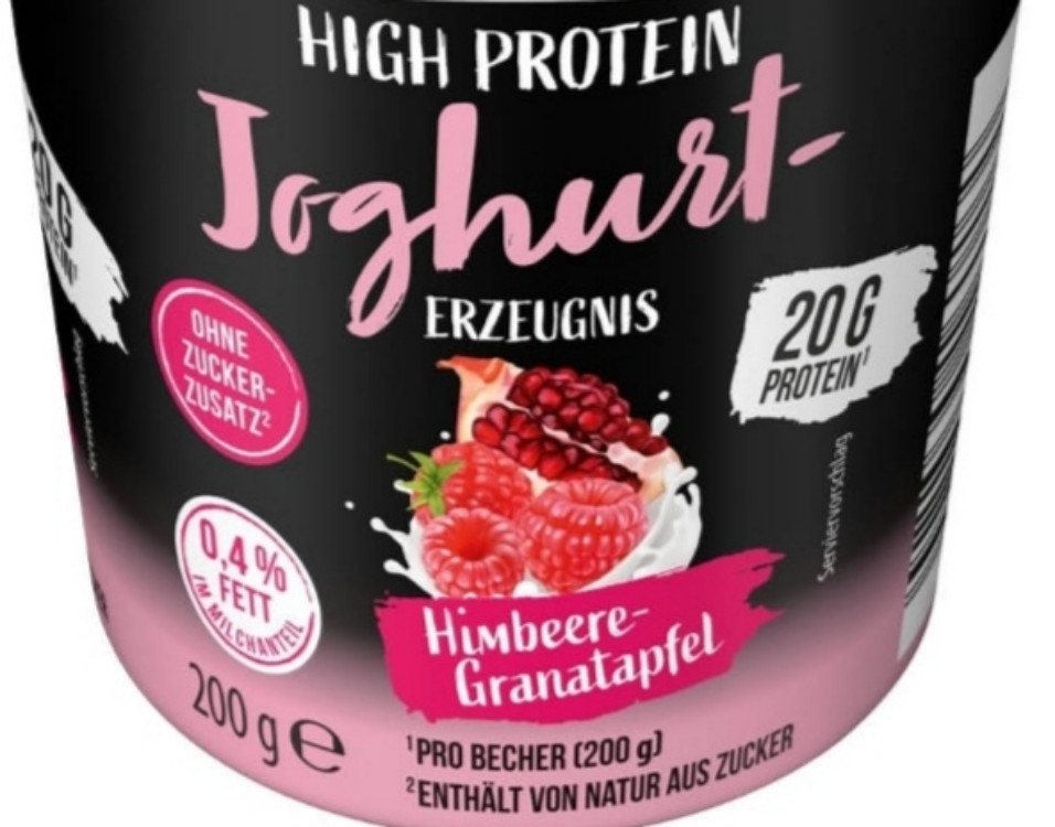 high Protein Himbeere Granatapfel Joghurt von purpelstons | Hochgeladen von: purpelstons