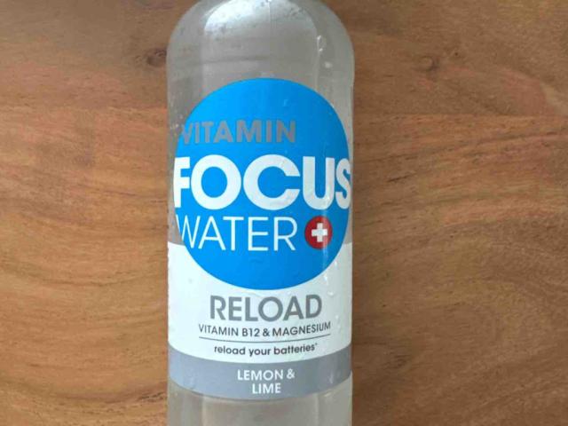 Vitamin FOCUS WATER, RELOAD Lemon&Lime von Zuphil | Hochgeladen von: Zuphil