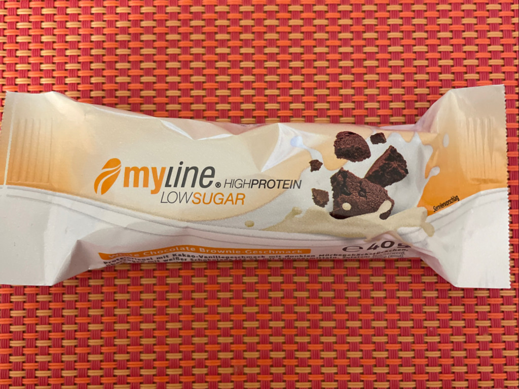 myline Riegel (white choclate/brownie), low sugar/high protein v | Hochgeladen von: MichaelMaerz myline Riegel (white choclate/brownie), low sugar/high protein v | Hochgeladen von: MichaelMaerz
