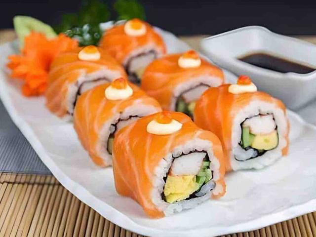 Alaska Roll, Lachs Avocado von Lena0606 | Hochgeladen von: Lena0606