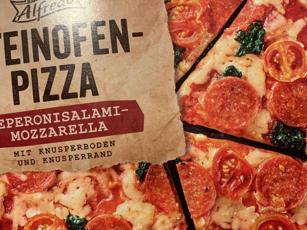 Steinofen-Pizza Peperonisalami-Mozzarella von Arrynator03 | Hochgeladen von: Arrynator03