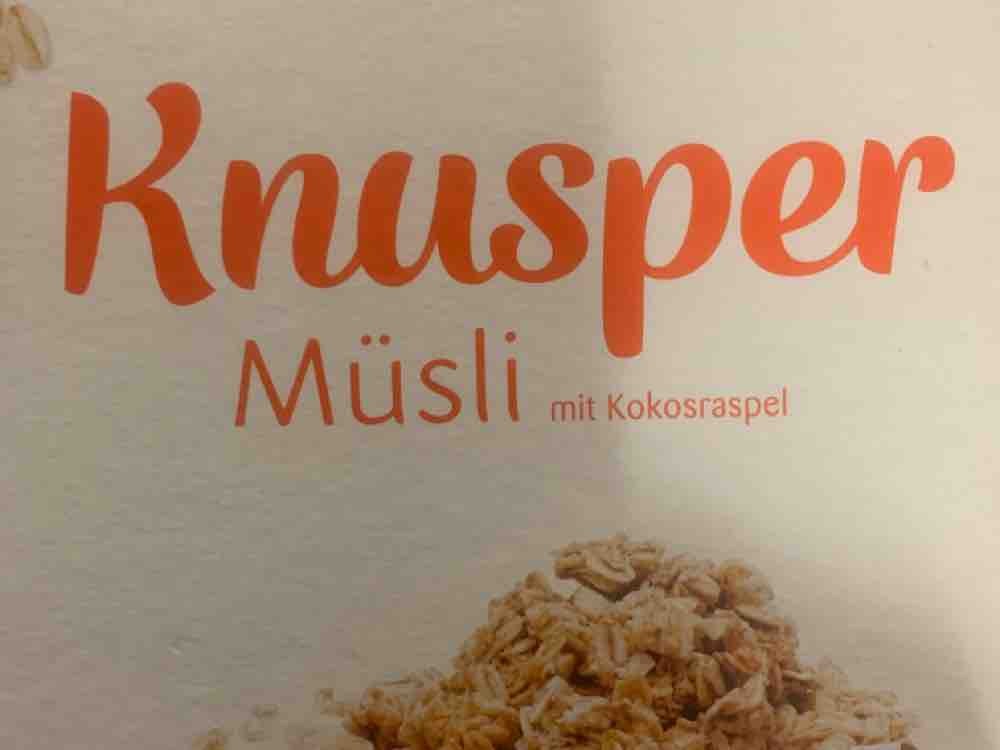 Knusper Müsli, mit Kokosraspel von Homefort | Hochgeladen von: Homefort