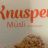 Knusper Müsli, mit Kokosraspel von Homefort | Hochgeladen von: Homefort