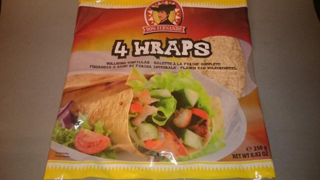 Wraps, Vollkorn Tortillas, 4 Wraps | Hochgeladen von: FitOverFifty