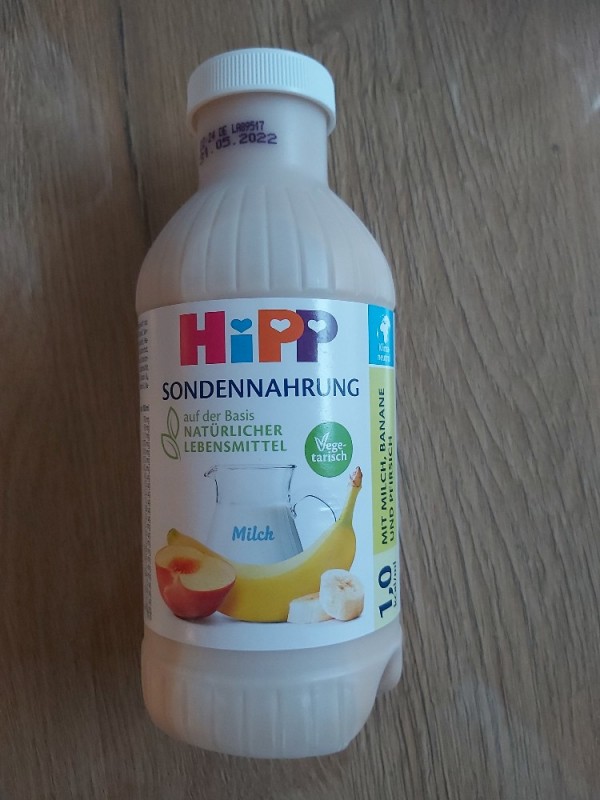 Hipp Sondennahrung, Milch Banane und Pfirsich von Finnifee | Hochgeladen von: Finnifee