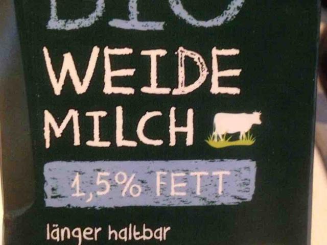 Bio Weidemilch , 1,5% Fett von birgitbayartz709 | Hochgeladen von: birgitbayartz709