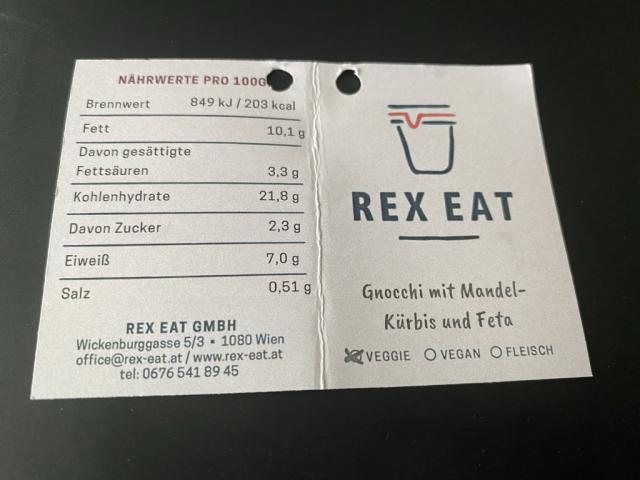 Rex Eat: Gnocchi mit Mandelkürbis und Feta | Hochgeladen von: chriger