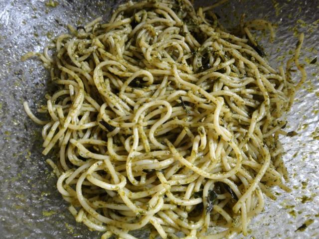 Spaghetti mit Basilikum, basilico | Hochgeladen von: reg.