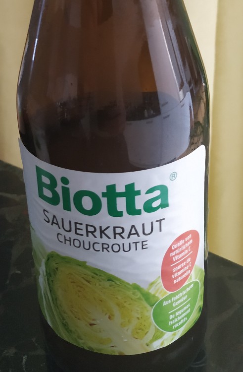 Biotta Sauerkraut Choucroute, 100% naturreiner Bio-Sauerkrautsaf | Hochgeladen von: jazzpianoman