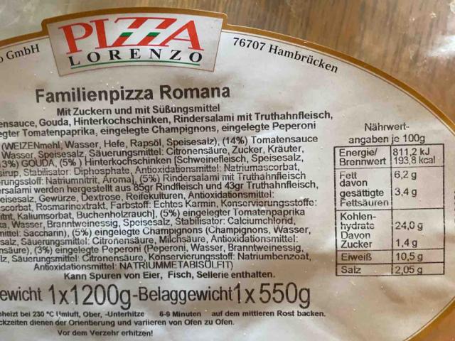 Pizza romana von vongottesgnaden894 | Hochgeladen von: vongottesgnaden894