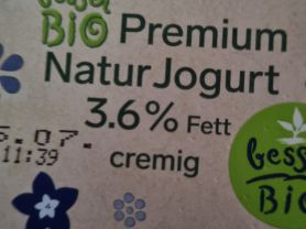 BIO Premium Natur Joghurt 3,6%, Natur | Hochgeladen von: KristinS.