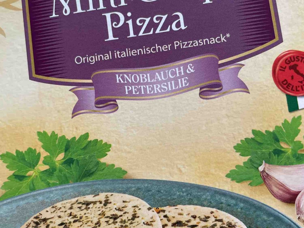 Mini Crispy Pizza  Knoblauch, 100g von kayti | Hochgeladen von: kayti