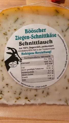 Ziegen-Schnittkäse, Schnittlauch von laurascheuss938 | Hochgeladen von: laurascheuss938