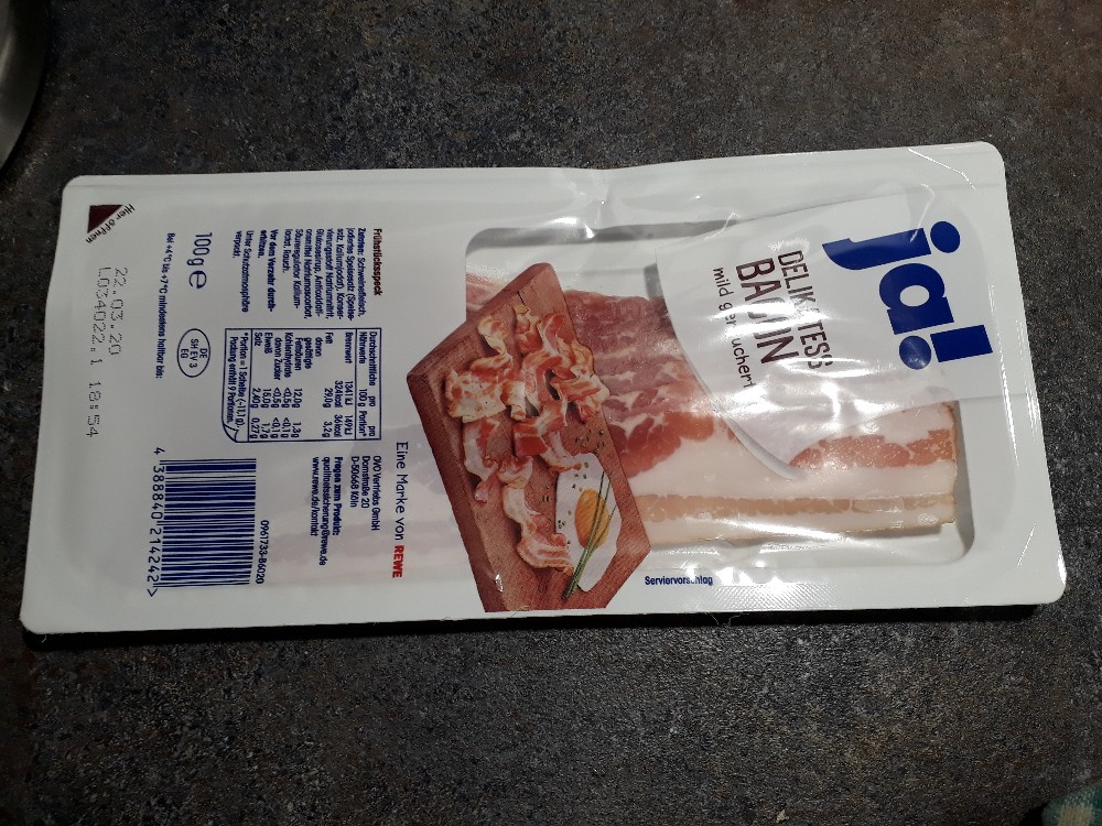 Delikatess Bacon, Frühstücksspeck von Pierre Honnef | Hochgeladen von: Pierre Honnef