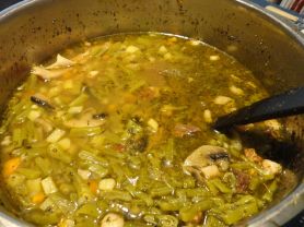 grüne Bohnensuppe mit Rindfleisch | Hochgeladen von: reg.