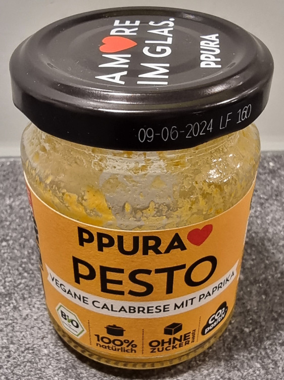 Pesto, Vegane Calabrese mit Paprika (120g/Glas) von marscholly | Hochgeladen von: marscholly