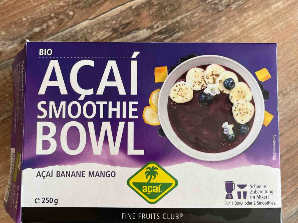 Açaí smoothie bowl, acai banane mango von lauramarlen | Hochgeladen von: lauramarlen