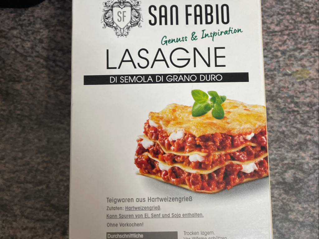 San Fabio Lasagne Nudelplatten von DaniGaber | Hochgeladen von: DaniGaber