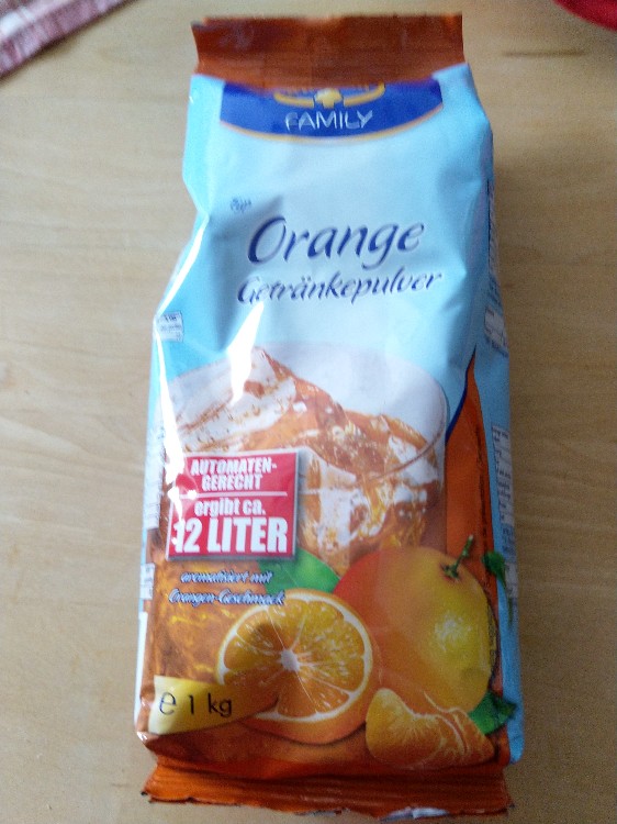 Orange Getränkepulver von LolliMausi | Hochgeladen von: LolliMausi