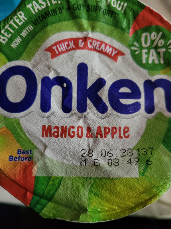 Onken Mango Apfel Joghurt, 0% Fett von Cornkuss | Hochgeladen von: Cornkuss