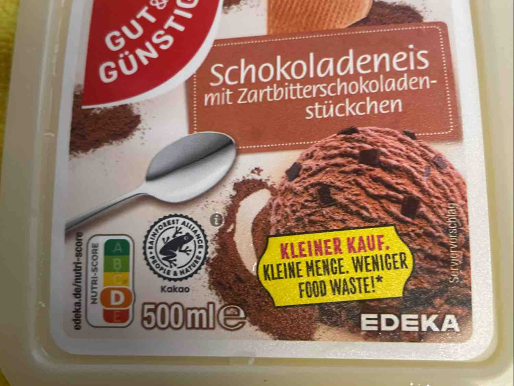 SchokoEis gut&günstig, Kokosfett Milch Zucker von balu5 | Hochgeladen von: balu5