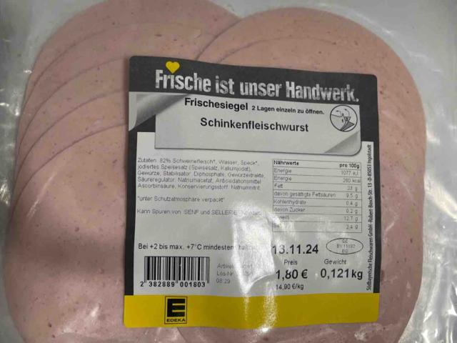 Schinkenfleischwurst EDK frischesiwgel von nemesmia | Hochgeladen von: nemesmia Schinkenfleischwurst EDK frischesiwgel von nemesmia | Hochgeladen von: nemesmia