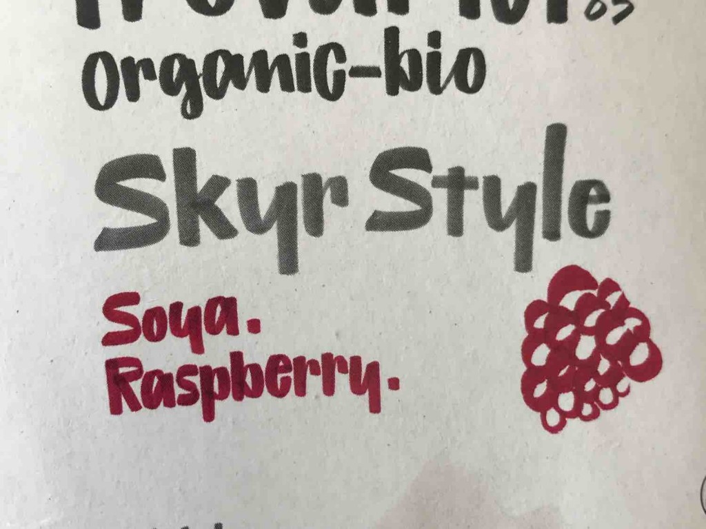 Skyr Style, Soya. Rasberry. von thinagain | Hochgeladen von: thinagain