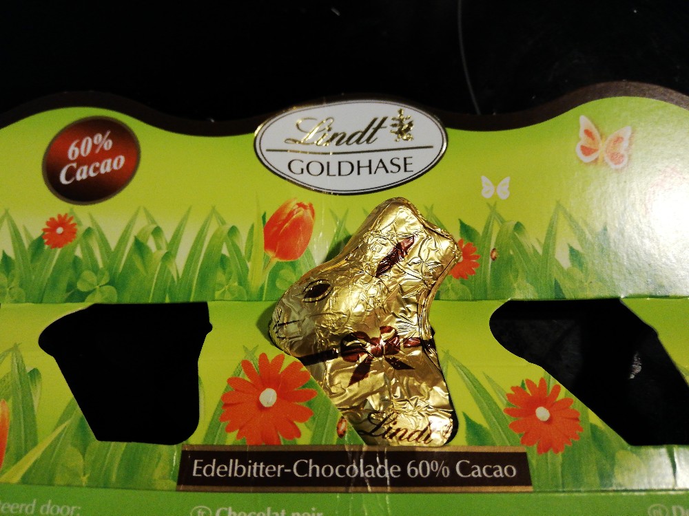 Mini Goldhase Edelbitter, Edelbitter-Schokolade 60% von prcn923 | Hochgeladen von: prcn923