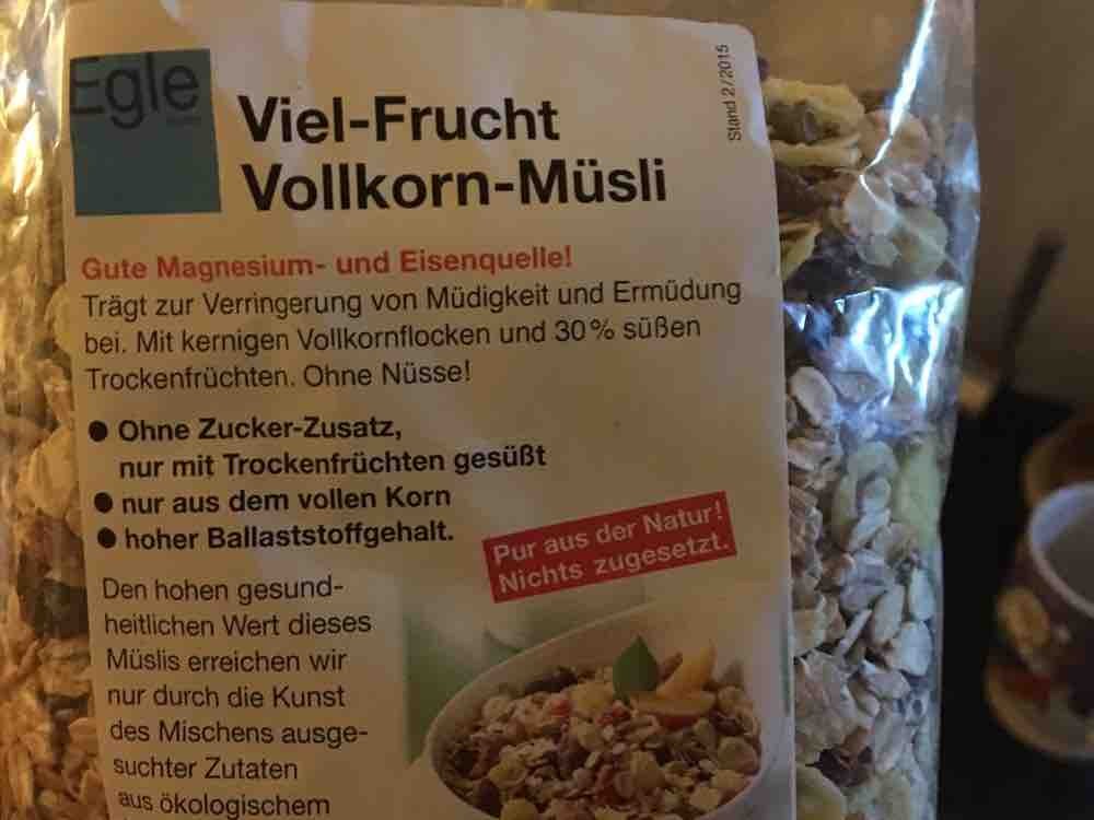 Viel-Frucht Vollkorn Müsli von moncicchi | Hochgeladen von: moncicchi