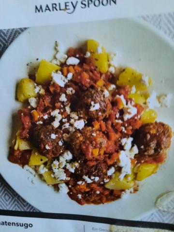 hackbällchen in Tomatensugo mit Kartoffeln und feta von susi80 | Hochgeladen von: susi80