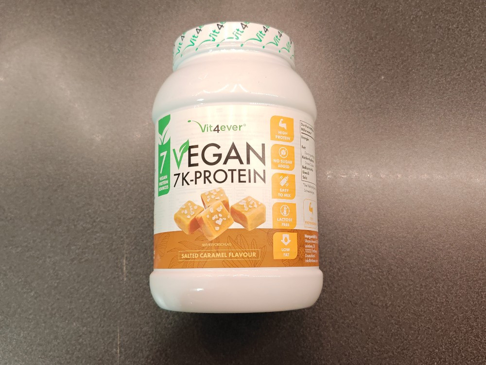 Vegan 7K-Protein, Salted Caramel Flavour von annakare2 | Hochgeladen von: annakare2