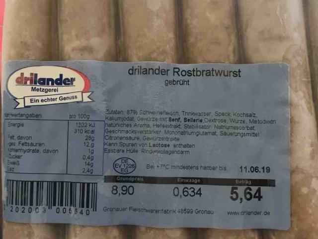 drilander Rostbratwurst von luc95419 | Hochgeladen von: luc95419