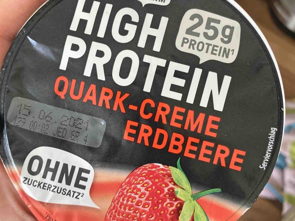 High Protein Quark-Creme, Erdbeere von michisielaff | Hochgeladen von: michisielaff