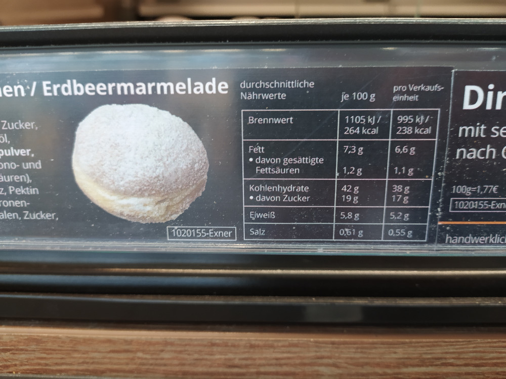 Dinkelberliner, Erdbeermarmelade von Joelde | Hochgeladen von: Joelde