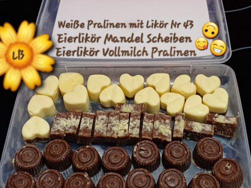 Eierlikör Pralinen mit Mandeln | Hochgeladen von: Muckelchen2407