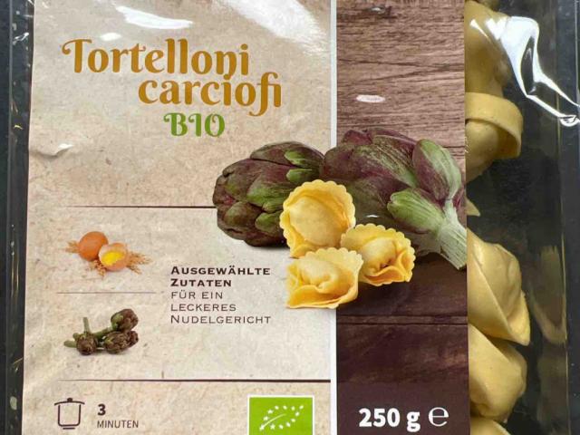 Tortellini Carciofi Bio  Nonna Gianna, mit Artischocken Füllung  | Hochgeladen von: labellebleue