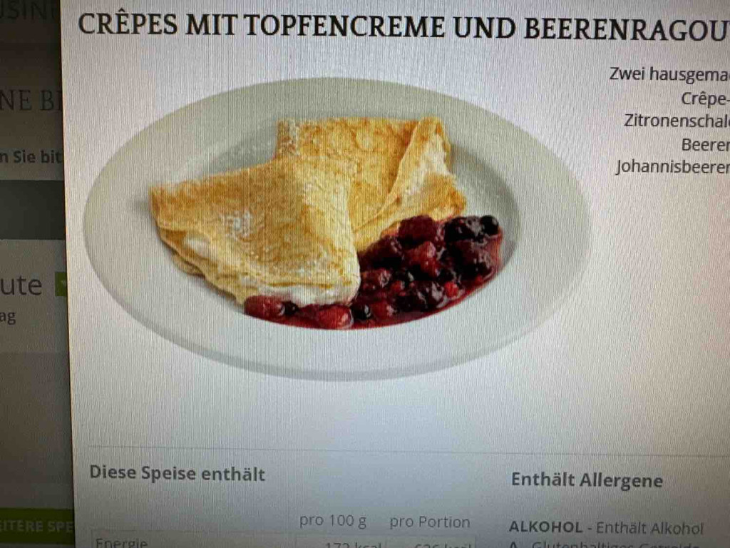 Crêpe mit Topfencreme und Beerenragout von sharon | Hochgeladen von: sharon