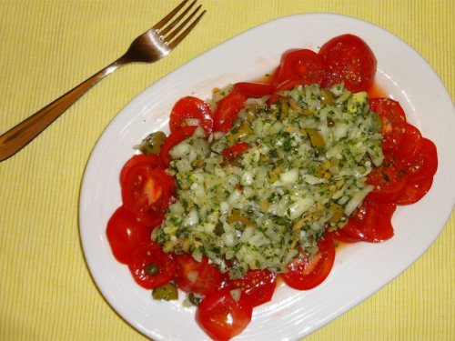 Korsischer Tomatensalat | Hochgeladen von: Volldurchgeknallt