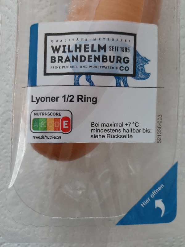 Lyoner 1/2 Ring von urlauber51 | Hochgeladen von: urlauber51