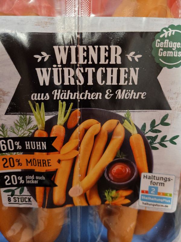 Wiener Würstchen, Aus Hähnchen und Möhre von Tina65 | Hochgeladen von: Tina65