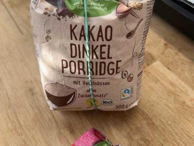 Kakao Dinkel Porridge, ohne Zucker von s9131b | Hochgeladen von: s9131b