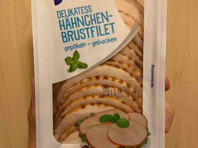 Delikatess Hähnchen-Brustfilet, gepökelt - gebacken von freitmei | Hochgeladen von: freitmeister