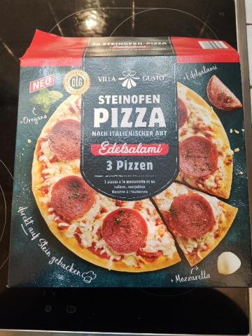 Steinofen Pizza nach Italienischer Art Edelsalami von bdtsat | Hochgeladen von: bdtsat