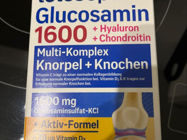 Glucosamin, 1600 +Hyaloron +Chondroitin von Achim59 | Hochgeladen von: Achim59